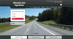 Desktop Screenshot of affordableautoliquidators.com